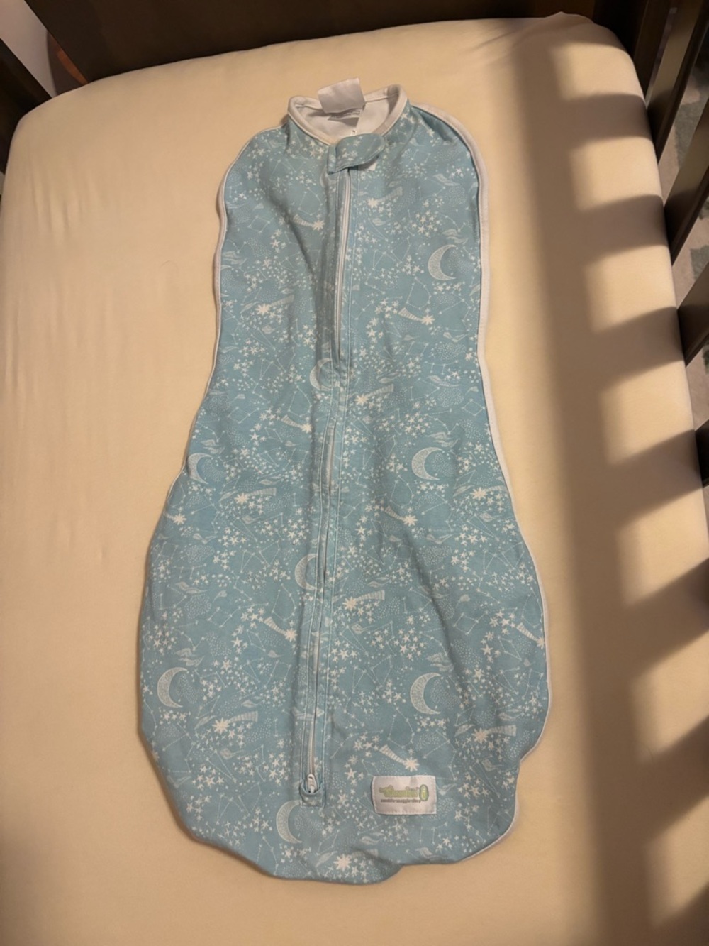 Woombie swaddle sack 3-6mo